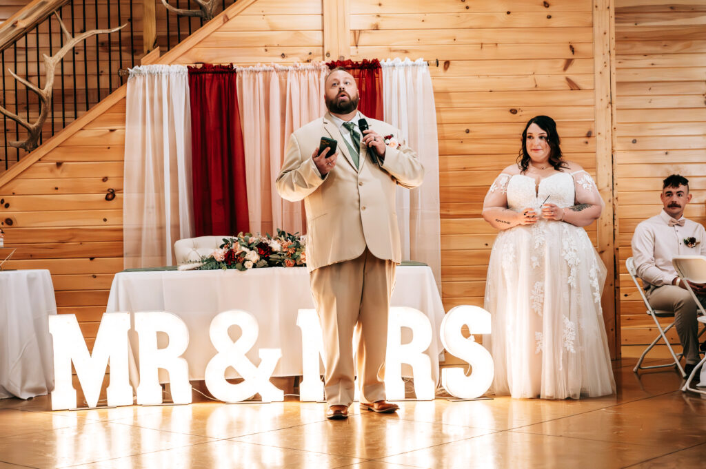 Shelmadine Outfitters LLC & Event Center | Elicia Wilson Photography
| Wedding Thank You Speech