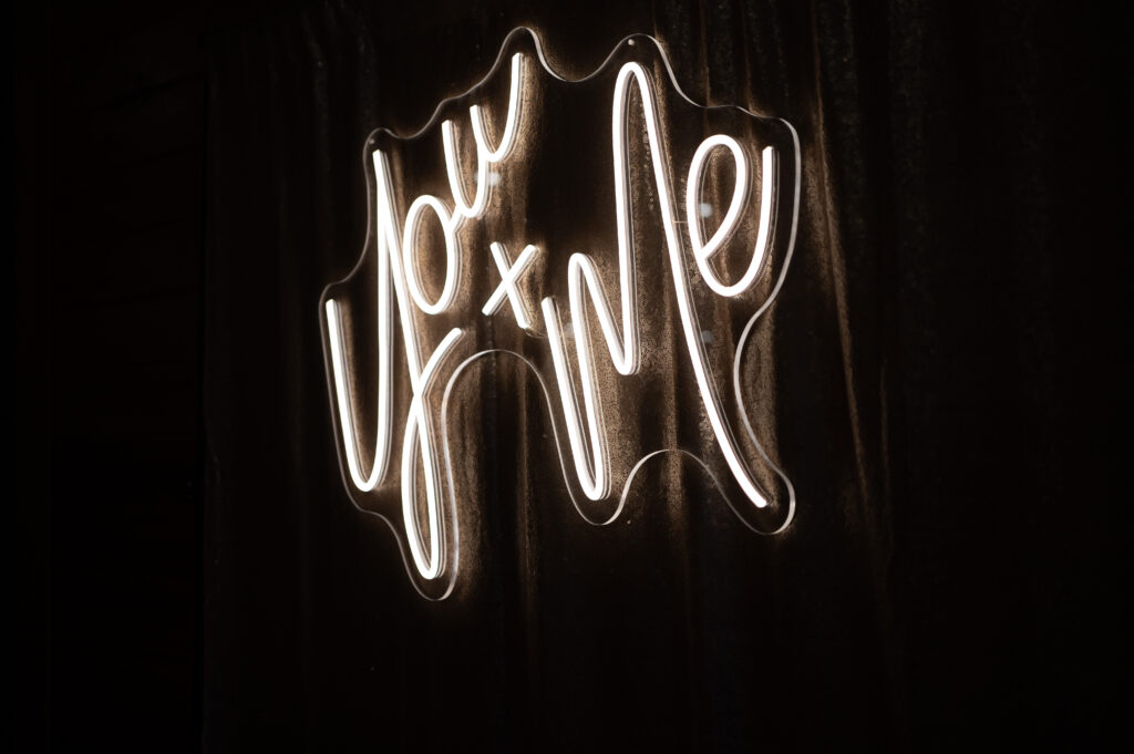 Wedding Sign | You + Me | Moberly Wedding Photographer