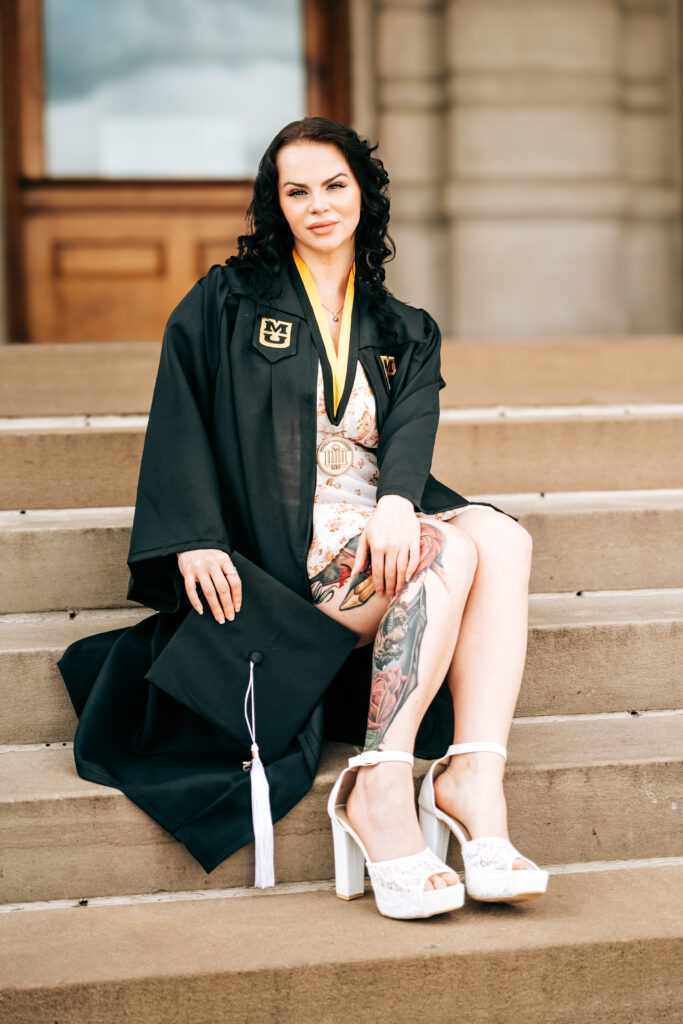 Photography Session for University of Missouri Graduate | Elicia Wilson Photography