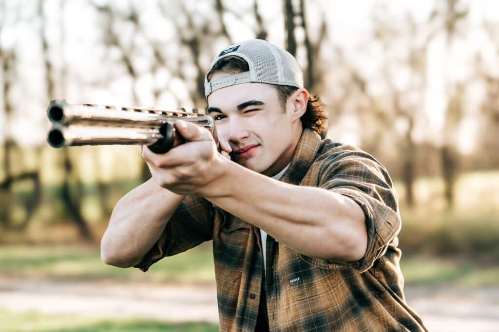 Trap Shooting | Senior from Callao, Missouri | Senior Photographer