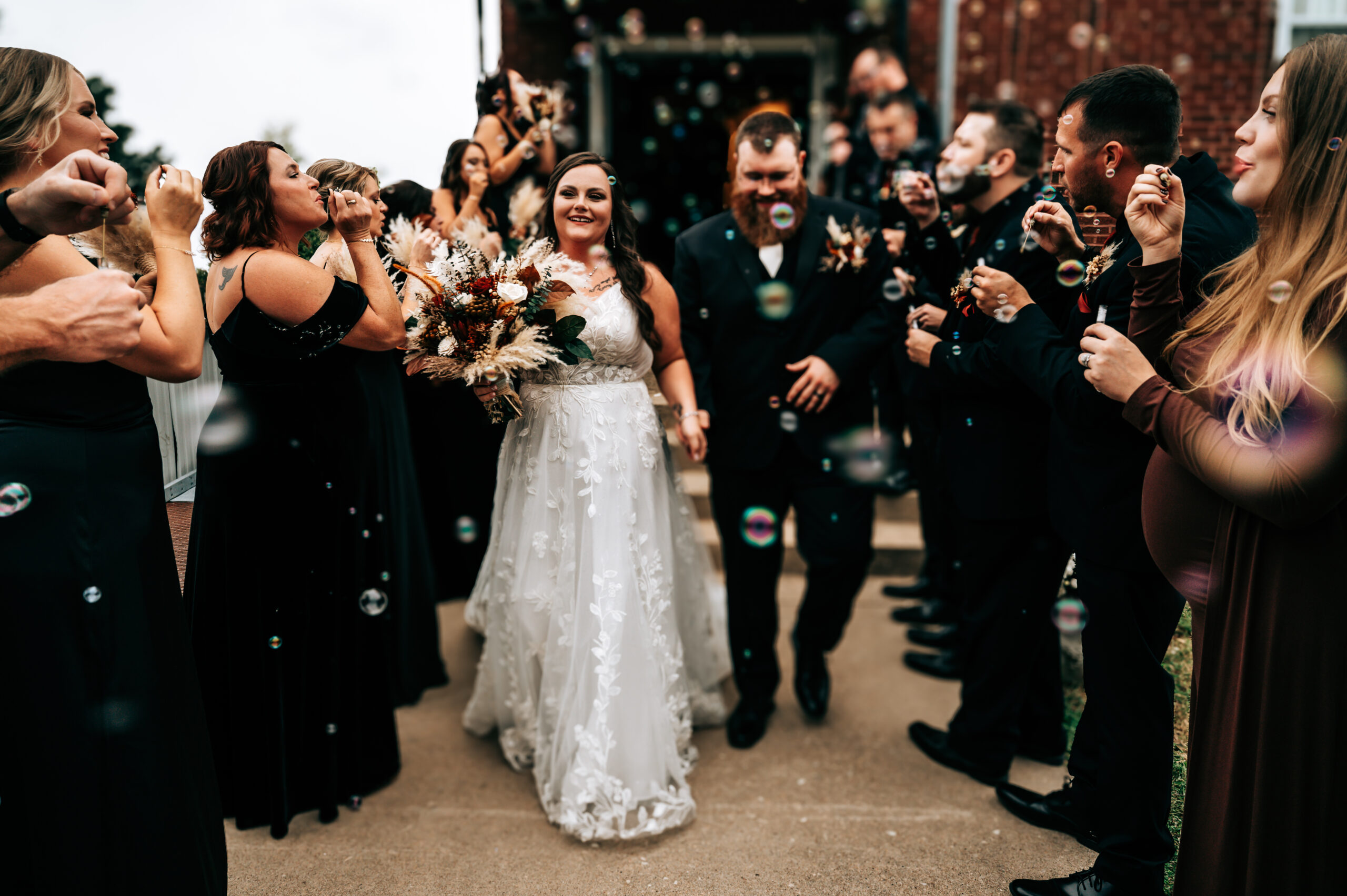 Wedding Exit | Elicia Wilson Photography