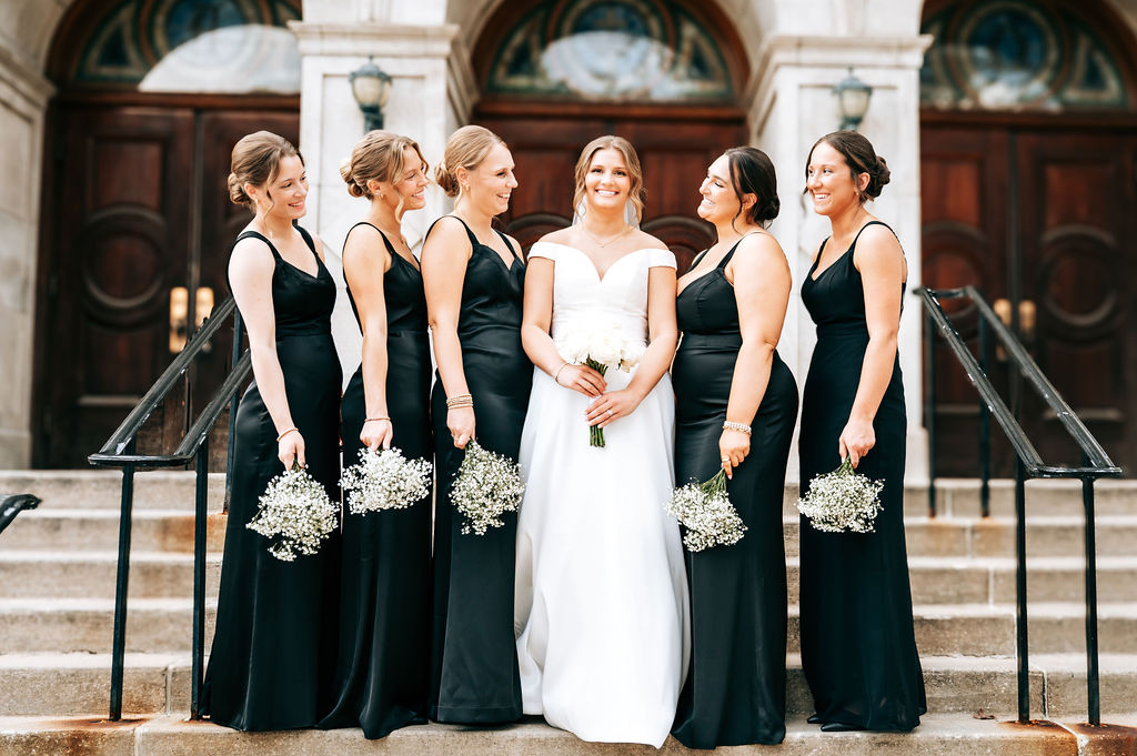 Black and White Wedding | Elicia Wilson Photography