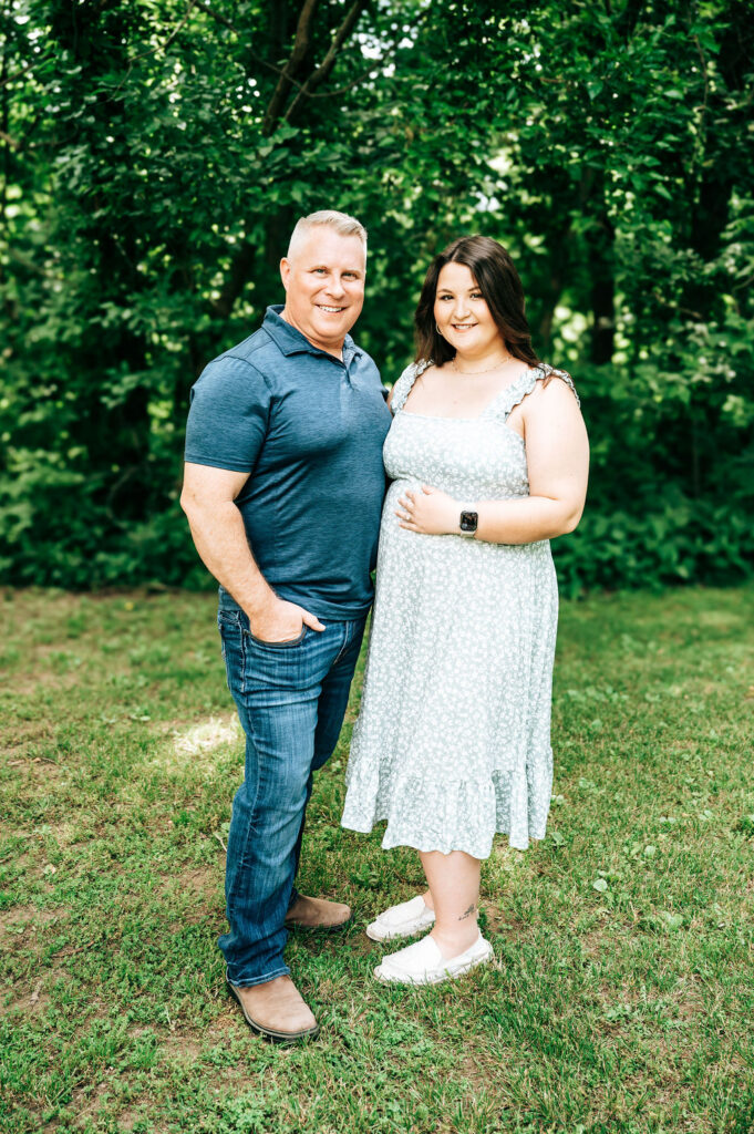 Maternity and family session in Brunswick MO by Elicia Wilson Photography